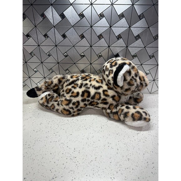 Rare MorisMos Cheetah Leopard Cat 19” Plush w two 6” Kittens stuffed animal - Picture 7 of 9